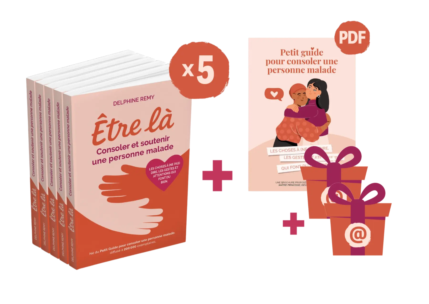 Photo du produit "Cercle proche" pour la prévente du livre "être là" de Delphine