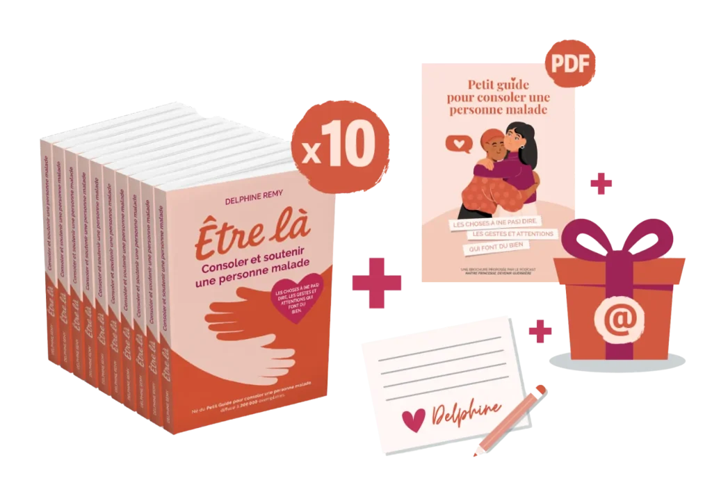 Photo du produit "semer autour de soi" pour la prévente du livre "être là" de Delphine